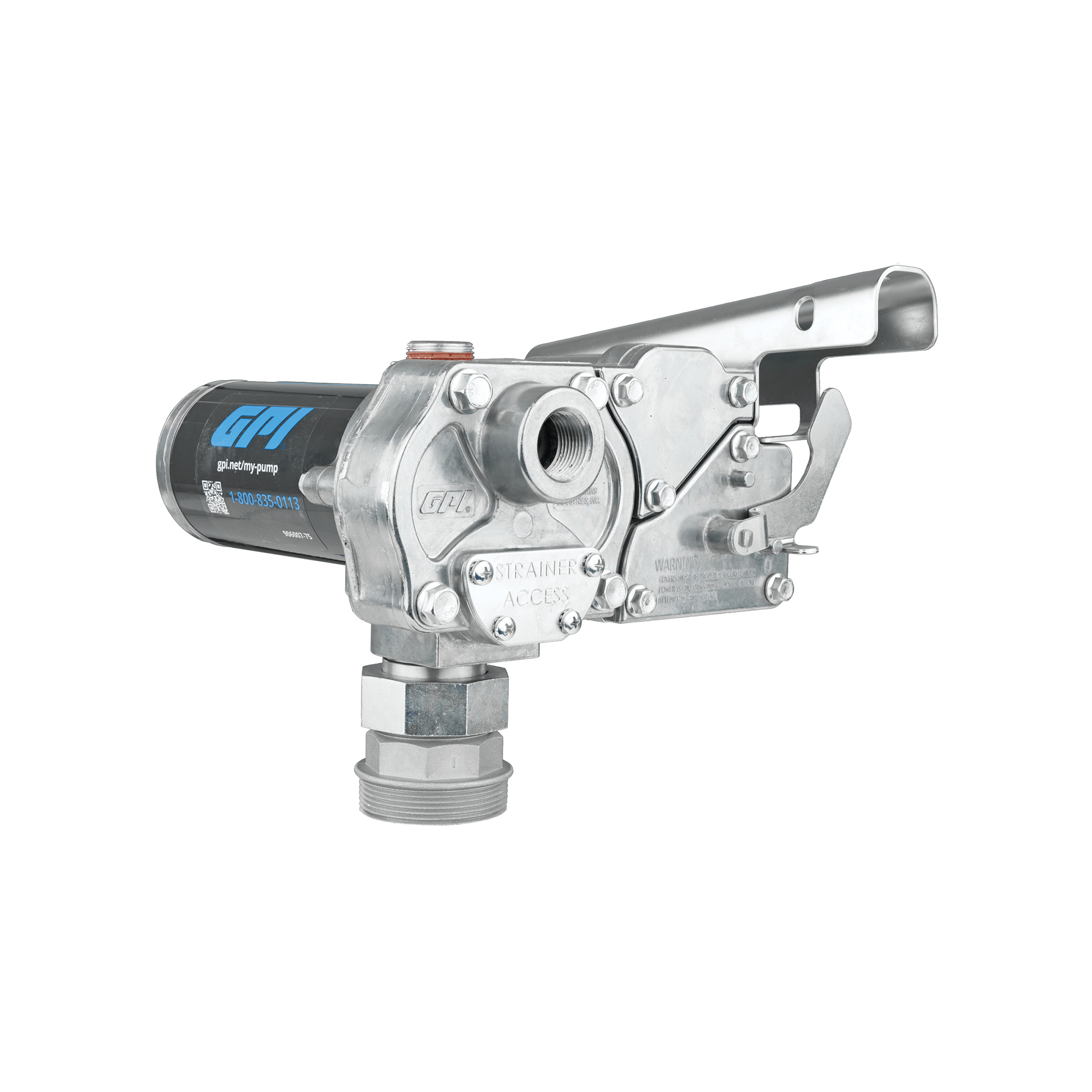 GPI Fuel Transfer Pump — 15 GPM, 12V, Model# M-150S-PO